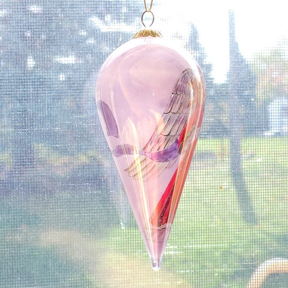 LOVELY 2003 Pier One Angel Li Bien Ornament Tear Drop Christmas Ornament - Picture 5 of 6